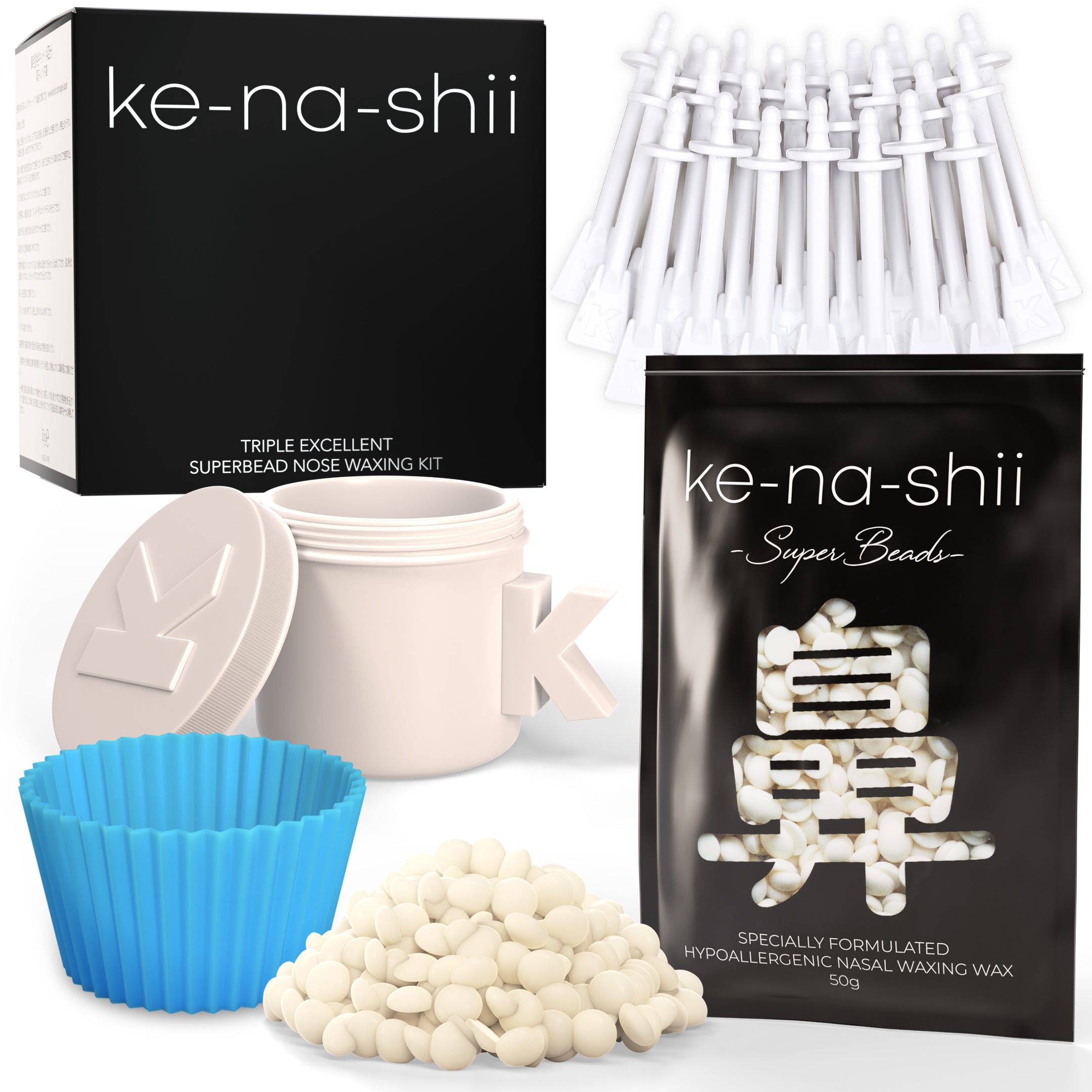 Kenashii Nose Waxing Kit - Japan